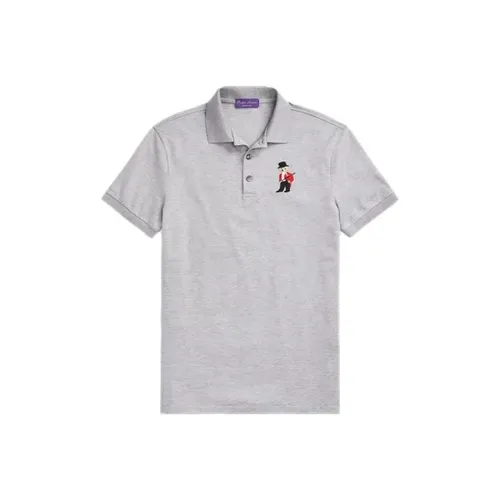Ralph Lauren Purple Label Серый Мужской Поло