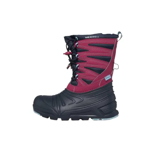 MERRELL Детские зимние сапоги Черно-красный Kids