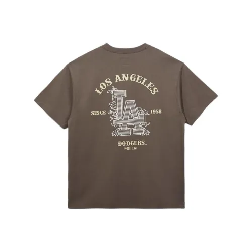 New Era Коричневая Унисекс Футболка