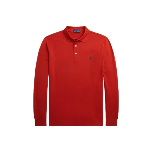 Polo Ralph Lauren FW23 Поло Мужское Оранжевое