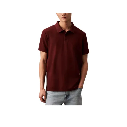 CALVIN KLEIN Поло Мужское Красное