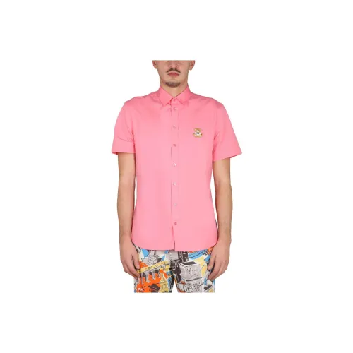 MOSCHINO Розовые Мужские Рубашки