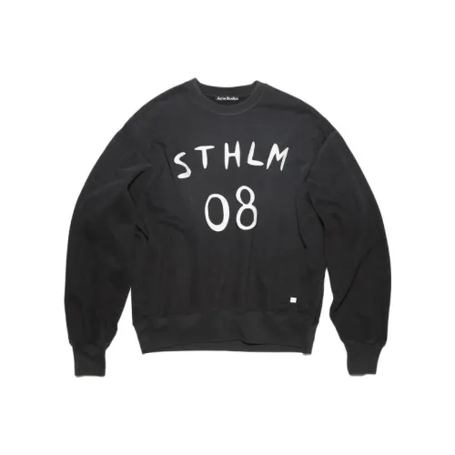 Acne Studios Свитшот Унисекс Черный