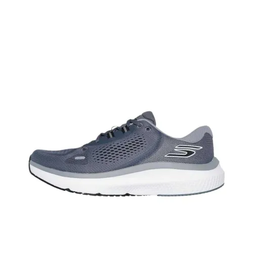 Skechers GO RUN PURE 4 Low Топ Беговые кроссовки Мужской Угольный серый