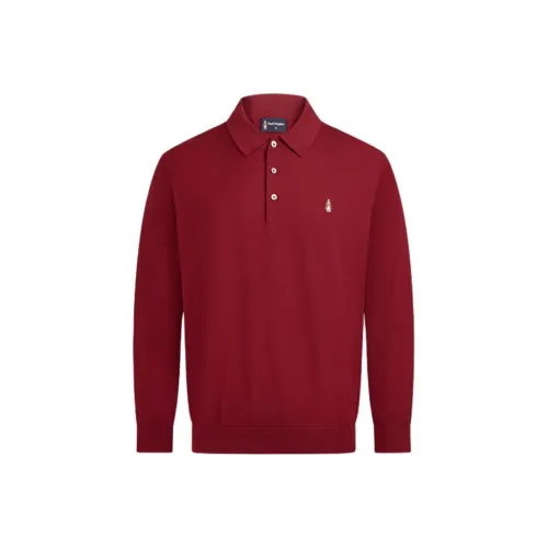 Hush Puppies Chardonnay Red Men's Polo