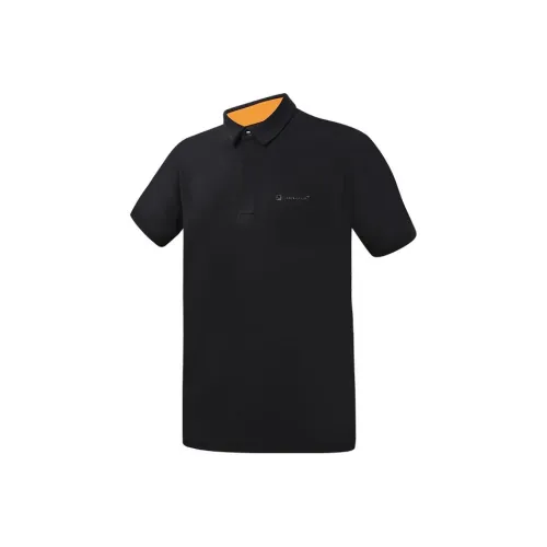 FILA X McLaren Коллаборация Мужская Черная Поло