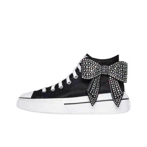 Skechers Cordova Classic MID Топ Кроссовки для скейтбординга Женские Черный