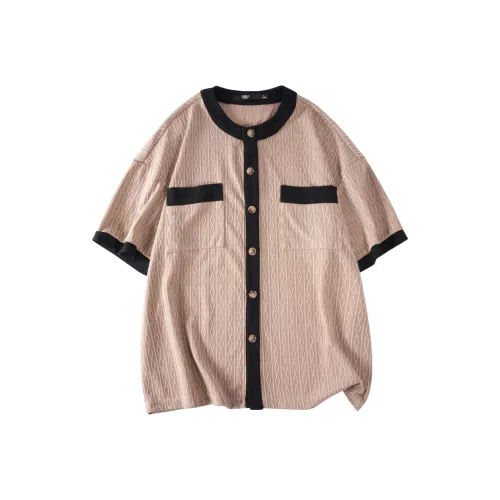 Pin Li Коричневый Мужские Рубашки
