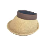 Шляпа от солнца с закругленным краем и визором (Кофе)