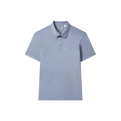 FILA Поло Мужское Темный Каменный Синий