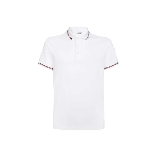 MONCLER FW22 Поло Мужское Белое