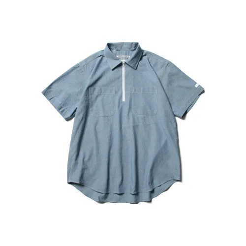 Engineered Garments Collaboration Индиго/INDIGO Мужские Рубашки