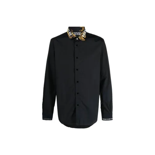 VERSACE JEANS FW22 Рубашка Мужская Черная