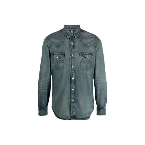 Polo Ralph Lauren SS23 Рубашка Мужская Синяя