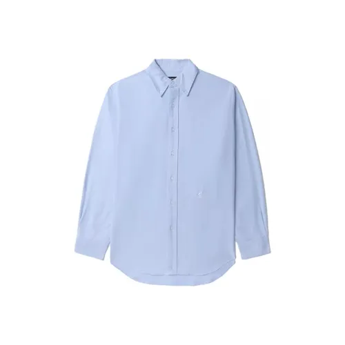 KANGOL Мужские рубашки синие