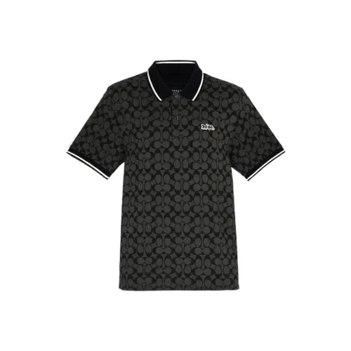 COACH Мужская рубашка поло