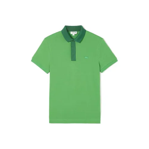 Зеленая мужская поло от LACOSTE Collaboration