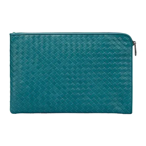 Bottega Veneta Кошелек для монет из коровьей кожи клатч женский зеленый