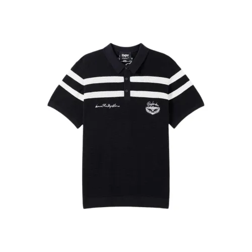 BOY LONDON Мужская черная поло