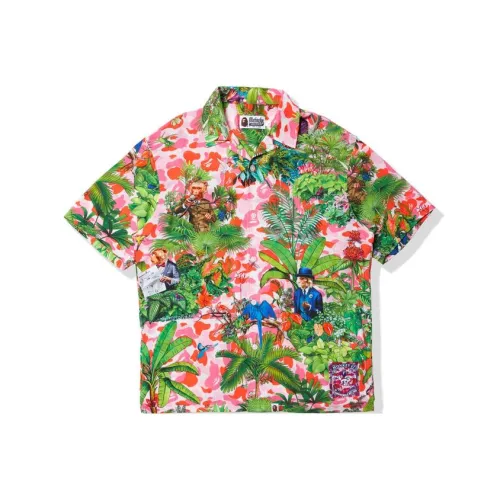 A BATHING APE x Monkey47 BAPE совместная рубашка Мужская