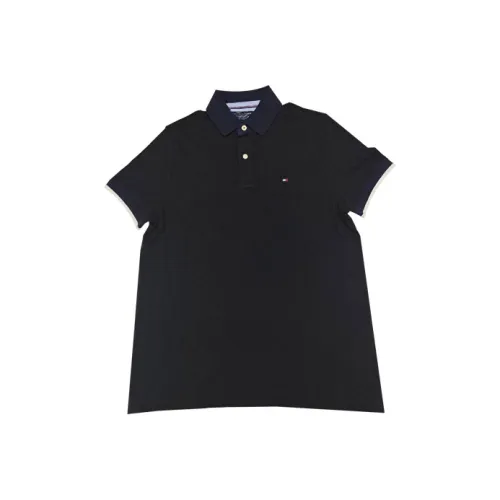 Tommy Hilfiger Polo Мужское Черное
