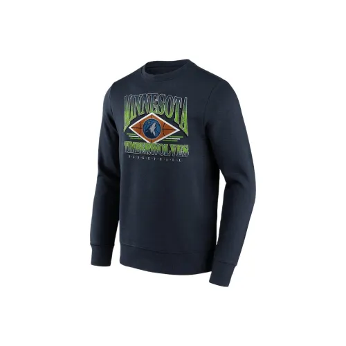 NBA Fanatics Minnesota Timberwolves Пава Phase Толстовка Мужской Темно-синий