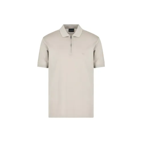 EMPORIO ARMANI Поло Мужское Светло-Кофейное