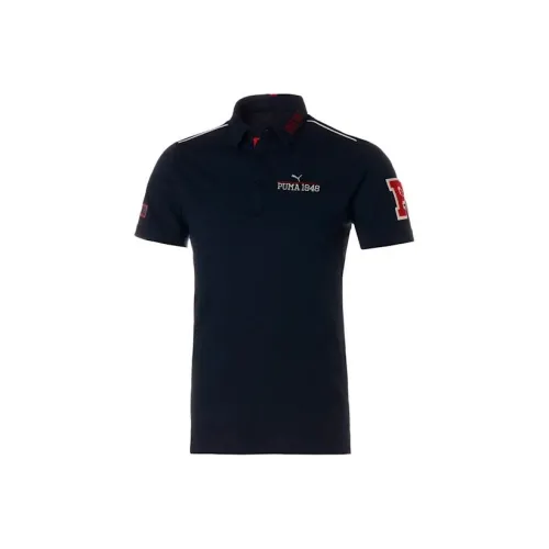 PUMA CLOUD9 GRAPHIC Морской Синий Мужская Рубашка Поло
