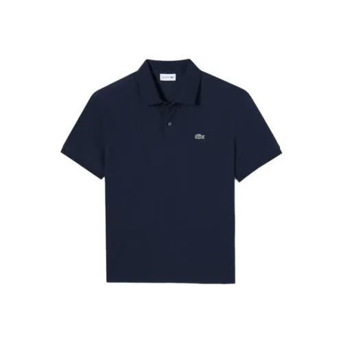LACOSTE Мужская поло морской синего цвета