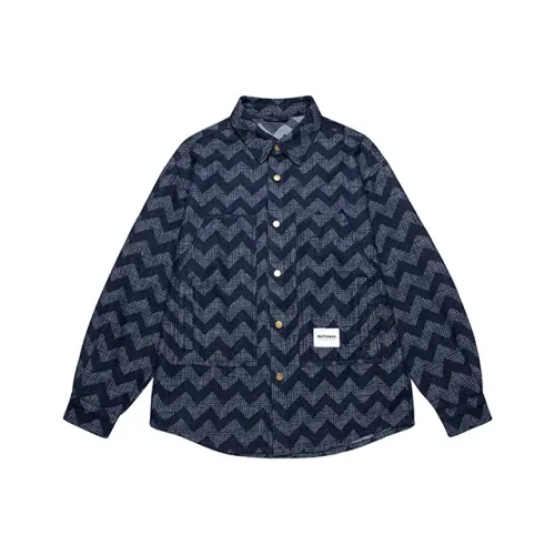 ED HARDY X Рубашка Унисекс Темно-Джинсовый Синий