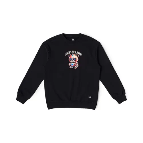 Lee совместный модель FW24 Свитшот Унисекс Черный