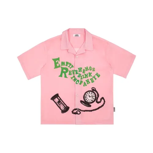 EMPTY REFERENCE Короткий рукав рубашка унисекс розовый
