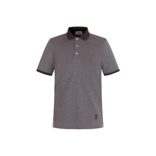 Corneliani Мужское Поло Бордового Цвета