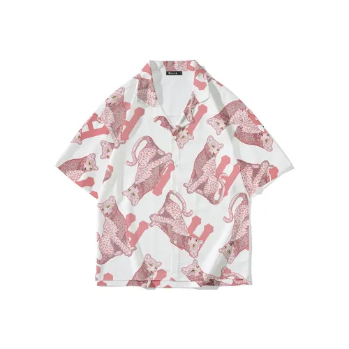 Hazzuah Белая Унисекс Рубашка