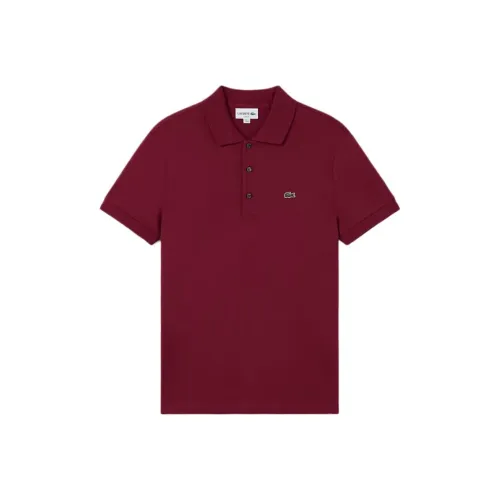 LACOSTE Бордо Burgundy Мужская Поло