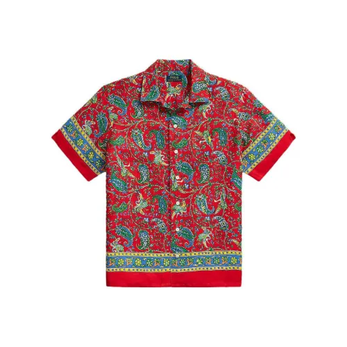 Polo Ralph Lauren Рубашка Мужская Красная