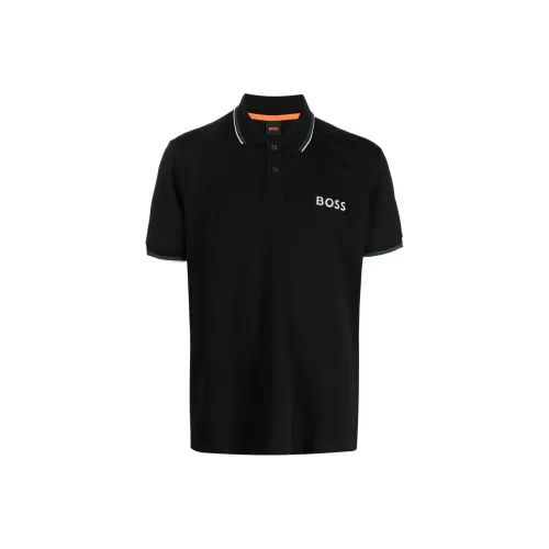 Hugo Boss Мужская черная поло