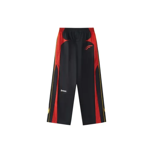 FILA FUSION X DUCATI Вязаные тренировочные штаны мужские глубокий черный BK