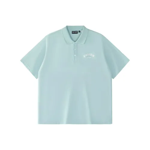 FILA FUSION LIFE Cyan Light Blue LB Мужская Поло