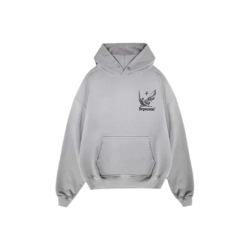 REPRESENT Толстовка Мужская Серого цвета
