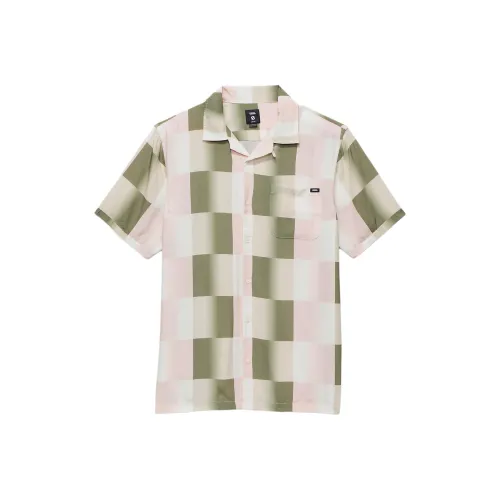 Vans EMORY Рубашка с кнопочным воротником Мужская Зеленая