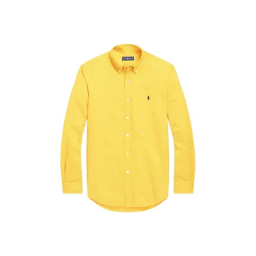 Polo Ralph Lauren Желтые Мужские Рубашки