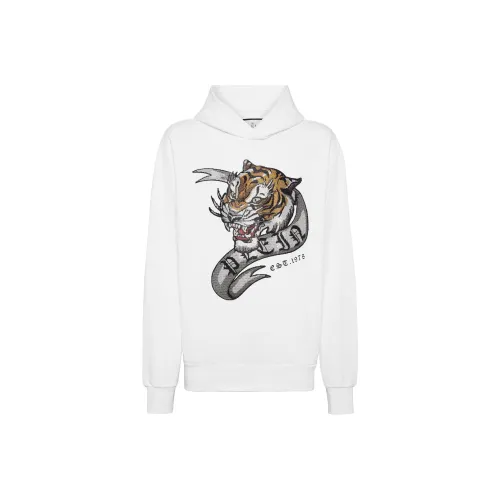 PHILIPP PLEIN Белый Мужской Свитшот