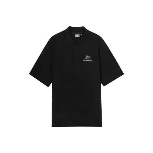 New Balance Мужское Поло Черное