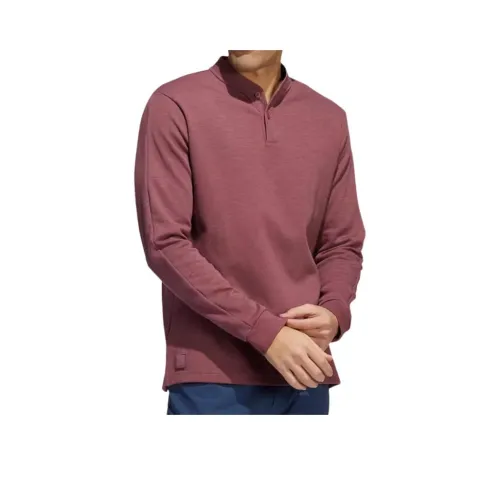 Adidas Поло Мужское Темно-Красное