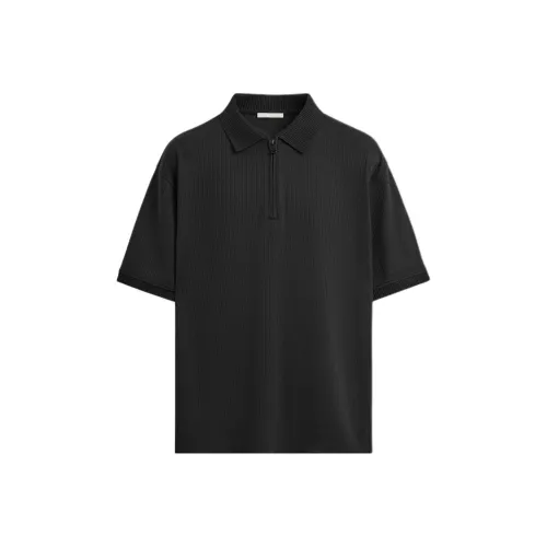 ZARA Мужская черная поло