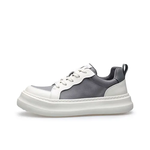 PT'SON Легкие Дышащие Увеличивающие Высоту Низкие Кроссовки для Скейтбординга Мужские