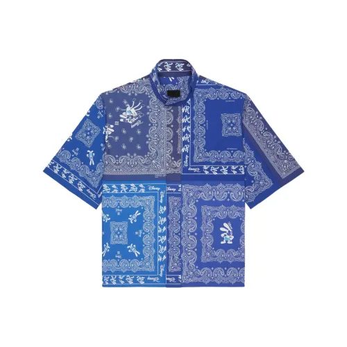 GIVENCHY Мужские Синие Рубашки