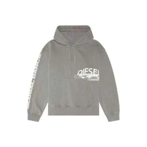 DIESEL Серый Мужской Свитшот