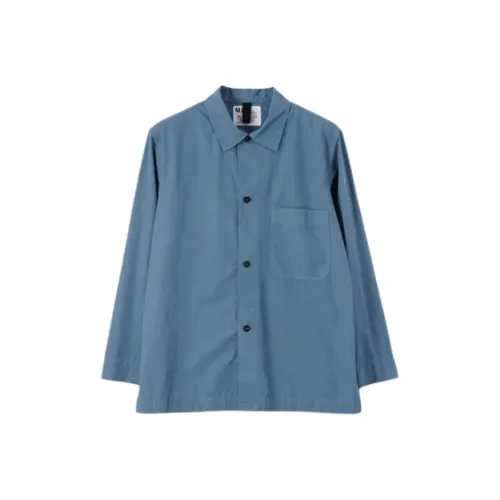 MARGARETHOWELL Blue Men's Shirts  
MARGARETHOWELL Синий Мужские Рубашки